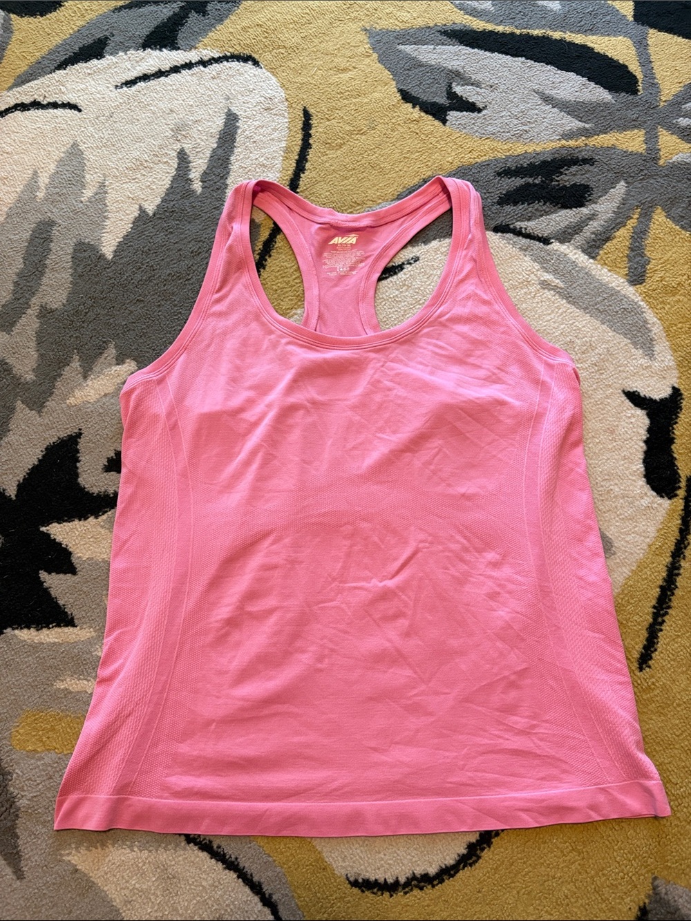 Avia Pink Racerback Performance Tank